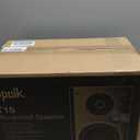 Polk Audio T15 Home Theater and Stereo Bookshelf Speakers  Deep Bass Response, Dolby and DTS Surround, Wall-Mountable, Pair, Black