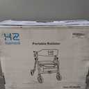 Rollator Walker for Seniors with seat Adjustable Height 8" Wheels