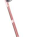 Cordless Vacuum Cleaner for Home, Upgraded 60Kpa Powerful Suction Pet Hair Vacuum with 70min Runtime, Green LED Light for Hardwood Floors & Carpet, Self-Standing Rechargeable Stick Vacuum, Grey Pink