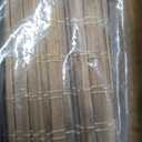 UNISHADES Cordless Bamboo Roman Shades for Windows, Blinds Size (36" W ×64" H) Colour (BDP-Driftwood)