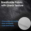 Skull Cap with Sun Visor - Moisture-Wicking Beanie for Cycling, Hiking - Cooling Short Under Helmet Liner for Men & Women (Green, L)