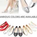 Jeekopeg Low Chunky Pumps Women's Round Toe Heels PU Leather Chunky Pump Shoes Classic Closed Toe Pumps Low Heel Dress Shoes for Women