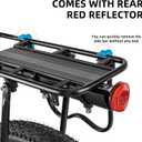 ROCKBROS Rear Bike Rack Quick Release Bike Cargo Rack Luggage Bike Rack Rear Mountain Bike Rack