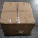 VEVOR 100 FT x 1/2 Inch Drain Cleaner Machine, Sewer Snake Auger Auto Feed with 4 Cutter & Air-activated Foot Switch for 2" to 4" Pipes, Orange, Black