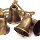 Christmas Bells Decorations Jingle BellHanging Decorative for Door,Wall, Bedroom, Living Room,Tree Ornaments for Home Decor, Wreath, Door Hanging,Cluster Decorative Bells 