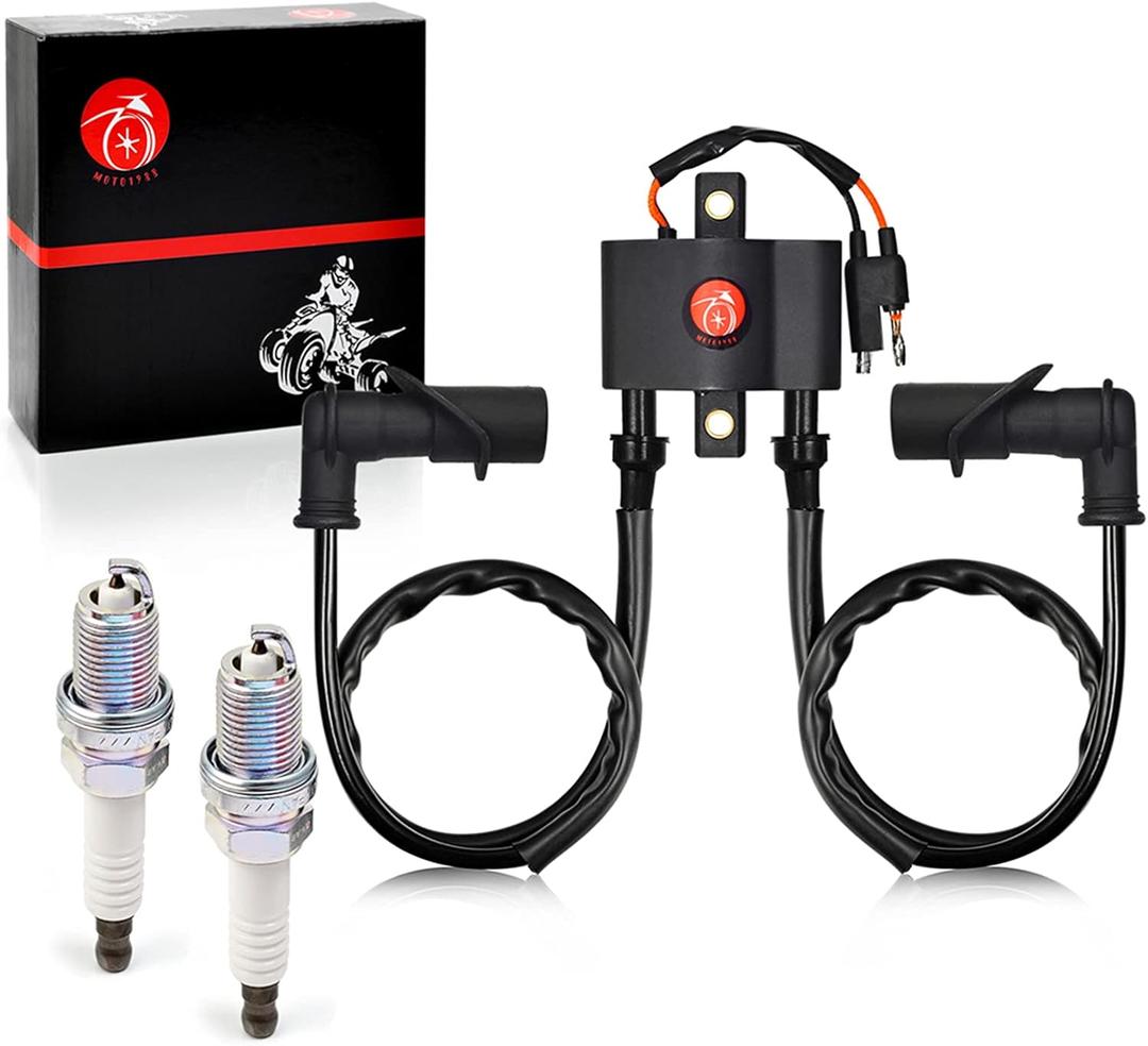 Ignition Coil & Cap For Polaris Sportsman 600 700 MV7 2004 2005 2006 (If built after 2/23/03) 4010898 4010526