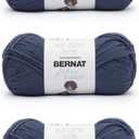 Bernat Softee Cotton Seaside Blue Yarn - 3 Pack of 120g/4.25oz - Nylon - 3 DK (Light) - 254 Yards - Knitting, Crocheting & Crafts