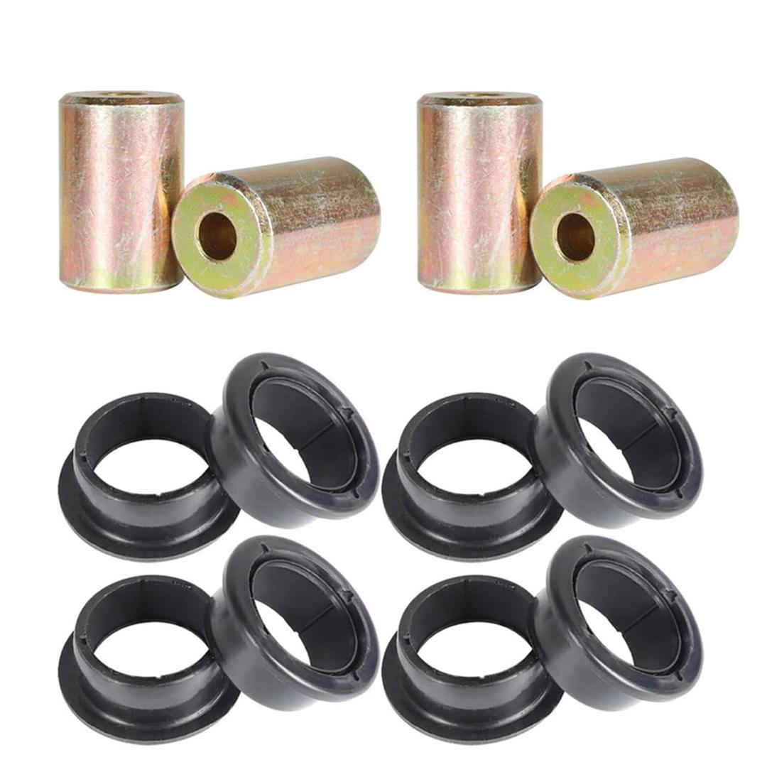4 Pcs Rear Lower Bearing Carrier Bushing Control Replacement for Polaris Sportsman 500 2003-2014