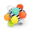 Sassy Developmental Bumpy Ball, Easy to Grasp Bumps Help Develop Motor Skills, Ages 6+ Months (5.5 long x 7.5 wide x 8.9 high)