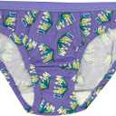 Fruit of the Loom Girls' Big Cotton Bikini Underwear Multipacks, 10 Pack-Fashion Assorted, 14