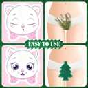 2 x Funny Gag Gifts for Women 2 Pcs Downstairs Merkin Wig White Elephant Gift Exchange Christmas Hottest Gifts 2025 Stocking Stuffers for Adult Girlfriend Wife