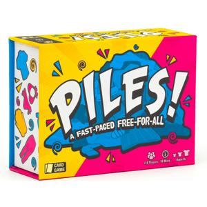 Piles  Card Games  Family Games  for Kids 8 and Up  for Adults  Family Game Night  Travel & Memory Game  Party Games  10 Mins