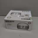 Portable CD Player Boombox with Bluetooth, FM Radio, Remote Control, USB Port and 3.5mm AUX Headphone Jack, Clear Stereo Sound, 4 Watts of Audio, AC/Battery Powered (White)