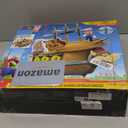 Super Mario Deluxe Bowser's Air Ship Playset with Mario Action Figure  Authentic in-Game Sounds & Spinning Propellers