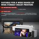 Koala Premium RC Glossy Photo Paper Roll, 24 inch x110ft Wide Format for Inkjet Printers, Waterproof, Quick Dry, High Resolution for Photography, Art Prints & Posters