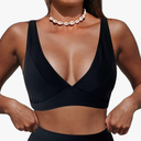 Hilinker Women's Leopard Bikini V Neck High Waisted 1 Piece Bathing, Size M 
