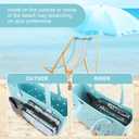 6 Packs,Accessories for Medium XL Bogg Bag,Includes Silicone Phone Holder,PVC Insert Bag,Hooks,and Keychain.Accessories Can Be Installed Inside or Outside (Gray)