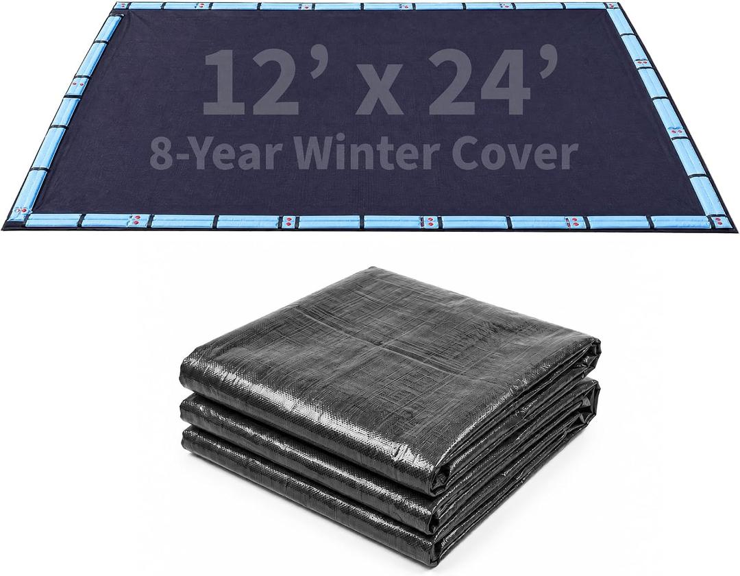Blue Wave Arctic Armor 12x24-ft Rectangular In-Ground Pool Winter Cover