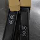 Deconk 10x10 FT Cantilever Patio Umbrella with Led Lights Double Top Outdoor Square Heavy Duty Offset Umbrellas 360Rotation Free-motion Track Tilt Windproof for Pool Deck Garden, Beige