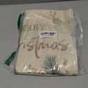 Artoid Mode Xmas Ball Gifts Pine Cone 210 GSM Christmas Table Runner, Seasonal Winter Kitchen Dining Table Decoration for Home Party Decor 13x120 Inch