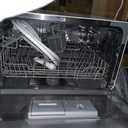 BLACK+DECKER BCD6W 6 Place Setting ENERGY STAR Portable Compact Countertop Dishwasher