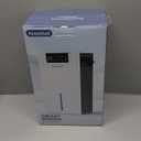 Dehumidifier, 98OZ Dehumidifiers for Home(1000sq.ft), Humidity Display Dehumidifier for Basement Bathroom Bedroom, Auto Shut Off, Washable Filter, Drain Hose, Timer, 7 Ambient Lights, White