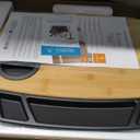 Able Life Tray Table, Adjustable Bamboo TV and Laptop Desk with Ergonomic Stand Assist Safety Handle, Independent Living Aid