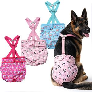 CZMIYRPY Dog Diapers Female Reusable Female Dog Diapers 3 Pack (XL)