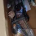 5ft Pre-lit Artificial Christmas Tree, Frosted Pencil Slim Christmas Tree Decoration with 160 Warm White Lights, 8 Lighting Modes, 400 Frosted Tips, 25 Pine Cones, Metal Stand (4ft 11in, Mc02)