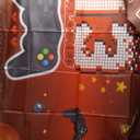 Level 13 Unlocked Backdrop Banner Decorations Video Game On Happy 13th Birthday for Boys Kids Red and Black 13 Years Old Level Up Theme Bday Background Photography Party Decor Sign Supplies
