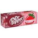 Dr Pepper Strawberries and Cream Soda, 12 fl oz cans, 12 Pack