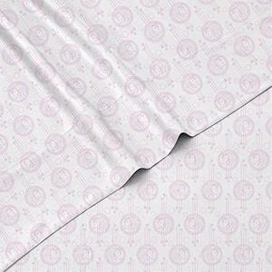 Kids Rule 3-Piece Pink Unicorn Pendant Sheet Set | 1 Twin Flat Sheet, 1 Twin Fitted Sheet & 1 Queen Pillowcase | 100% Softly Brushed Microfiber Polyester | Soft, Smooth & Durable | Ideal for Kids