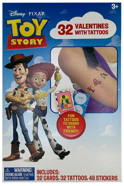 Exchange Cards Toy Story Tattos 2 Pack