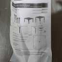 Regency Kee Adjustable Leg, black & Chrome (Set of 4), 23"-35"