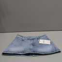 ELLEVEN Low Rise High Stretch Mini Skort Skirt for Women,Denim Skort Shorts with Pockets (X-Small, Medium Wash)