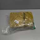 Cindeer 75 Pcs Gold Linen Dinner Feel Napkins with Built in Flatware Pocket Prefolded Paper Disposable Airlaid Guest Hand Towel for Silverware Wedding Reception Christmas Baby Shower