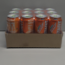 Mountain Dew Kickstart, Orange Citrus, 92mg Caffeine, Vitamins B & C, 80 Calories, 5% Juice, 16 Fl Oz (Pack of 12) BB 11/11/25