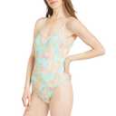 Billabong Women's Swimwear UPF 50 Super Soft Adjustable Straps One Piece Swimsuit, Coastal Blue, X-Large