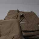 Queen Size Cotton Bed Sheets, Breathable 100% Egyptian Cotton, 6 Piece Set, Upto 16 Inch Deep Pocket Sheet Set, Machine Washable, Taupe Solid