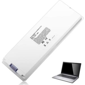 Upgrade A1181 Battery Compatible with Apple 13" MacBook A1185 (Mid. / Late 2006, Mid. / Late 2007, Early/Late 2008, Early/Mid. 2009) Fits MA254 MA255 MB402 MA566 MA561 MA699 MA700 MB061 MB062 MB402