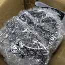 Exhaust Tip 2.5" Inlet, 4" Outlet 12" Overall Length, Premium Stainless Steel with Wear Resistant Black Coating, Rolled Angle Cut, Bolt-On Easy Installation, for Truck Diesel Tail Pipe