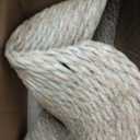 15.75In Cat Scratcher Pad - Hand-Woven Natural Cattail Mat, Spiral Texture Cat Scratching Board for Regular-Sized Adult Cats, Cat Scratch Furniture Protector