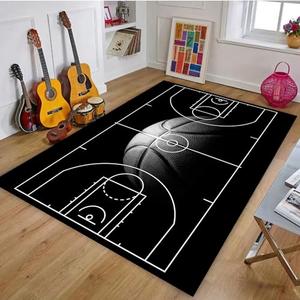 Osimiccp Basketball Rug for Bedroom Size 5'x7',Non-Slip Basketball Court Rugs for Living Room and Game Room Decor