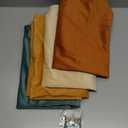 MONDAY MOOSE Decorative Throw Pillow Covers Cushion Cases, Set of 4 Soft Velvet Modern Designs, Mix and Match for Home Decor, Pillow Inserts Not Included (22x22 inch, Orange/Teal)