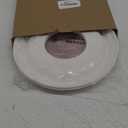 2Packs Molded Nylon Ceiling Medallion for Light Fixtures and Ceiling Fans, 10"OD x 4"ID x 1-2/8 "P (Fits Canopies up to7-1/4"), White