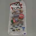 TECH DECK, Ultra DLX Fingerboard 4-Pack, Real Skateboards, Collectible and Customizable Mini Skateboards, Kids Toys for Ages 6 and up