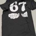 Six Seven 6 7 Funny 67 Gen Alpha Slang 6-7 Meme School T-Shirt, Size: Small