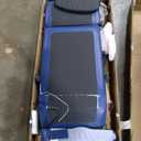 INNOVA HEALTH AND FITNESS ITM4800 Advanced Heat and Massage Inversion Table, Black/ Blue / Gray