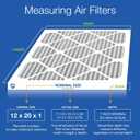 Nordic Pure 12x20x1 Pleated MERV 12 Plus Carbon Air Filters 4 Pack | Actual Size: 11 1/2 x 19 1/2 x 3/4 Made in USA, Advanced HVAC Furnace Filtration, Pet & Household Odor Control