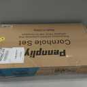 2x1FT Cornhole Set Solid Wood for Adults with 8 Bags Corn Hole at Tailgate